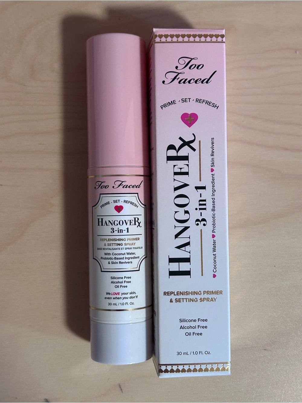 Too Faced Hangover 3-in-1 Replenishing Primer & Setting Spray
